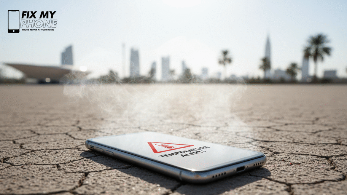 Showing swollen Phone Overheats