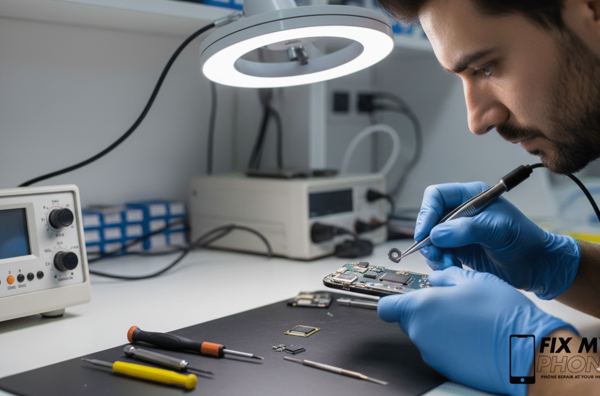 Best Phone Repairs in Riyadh where check iPhone mobile phone