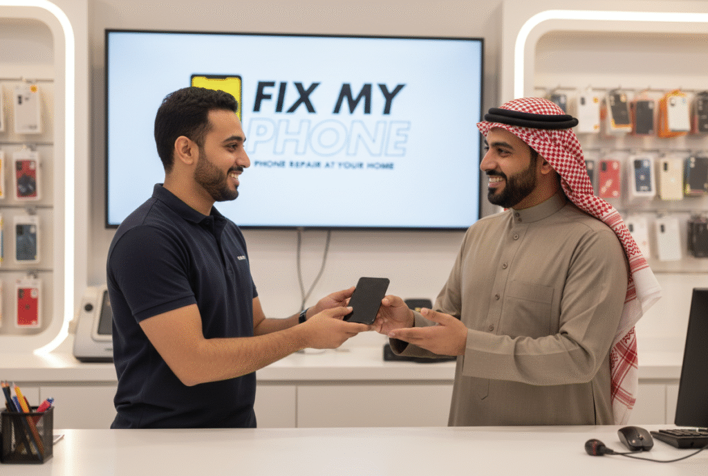 أفضل محلات صيانة الهواتف حيث يعمل فنّي محترف لإصلاح هاتفك المحمول